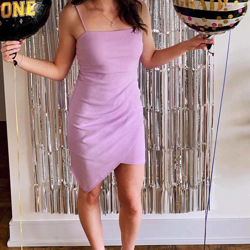 Light Purple dress (wore for grad)